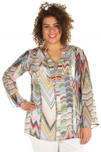 Open End grote maten blouse